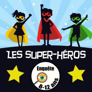 jeu enquête super heros