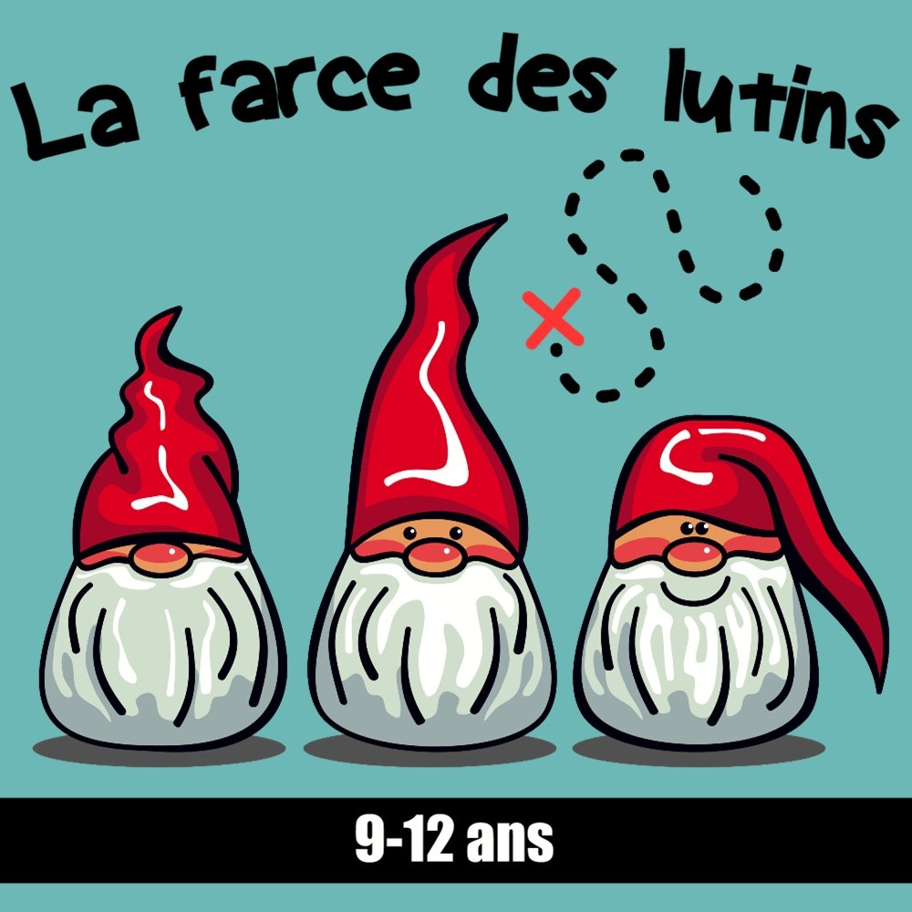 Pack de Lutins Farceurs de Noël - 2 Garçons et 2 Filles