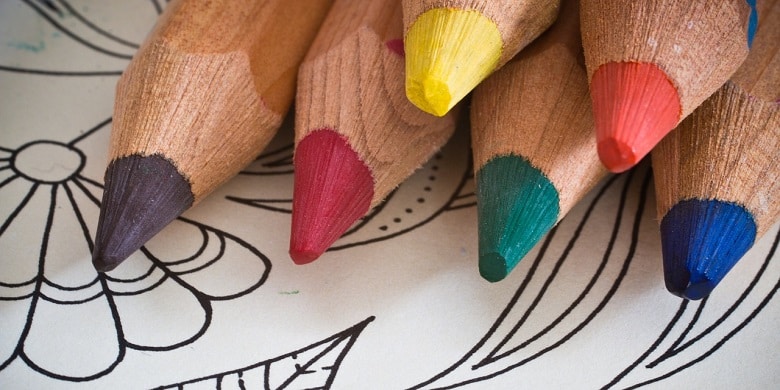 crayons coloriage