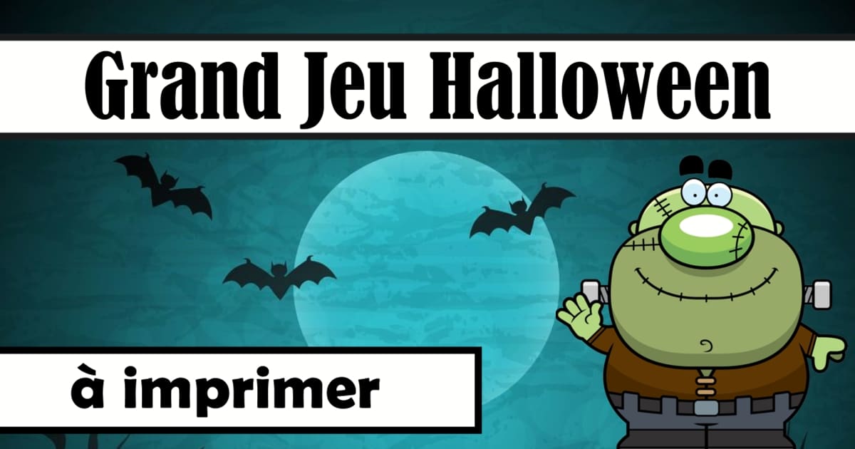 Grand jeu Halloween jeu d