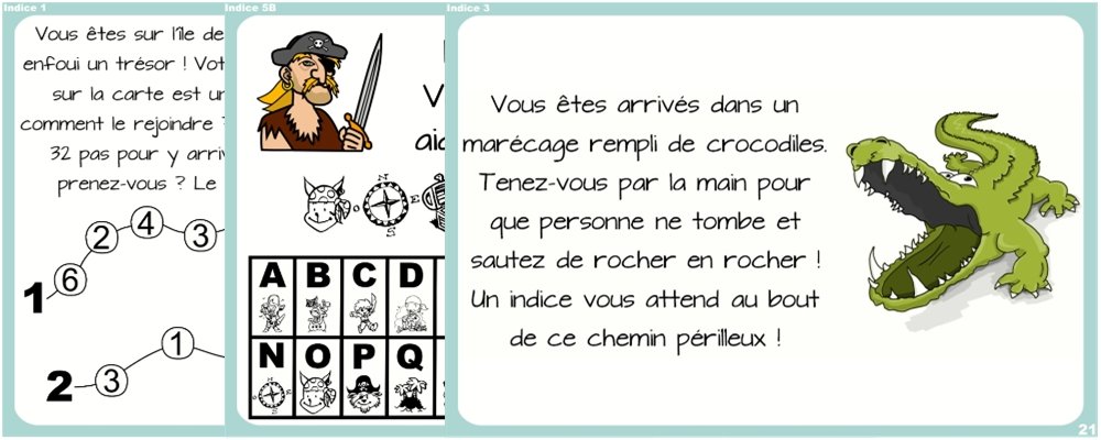 chasse au tresor pirate