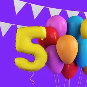 anniversaire 5 ans