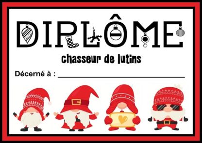 diplome chasseur de lutins