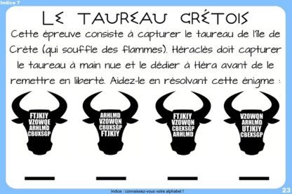 indice chasse mythologie grecque