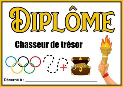 diplôme jeux olympiques