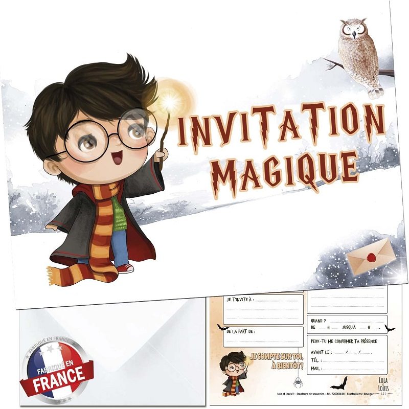 Organiser une fête d' anniversaire Harry Potter & sa chasse au trésor  géante - Be Frenchie