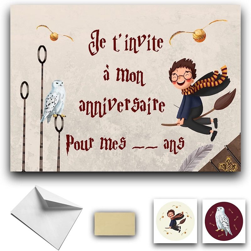 idées pour un anniversaire harry potter