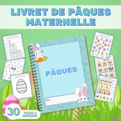 livret activités pâques maternelle